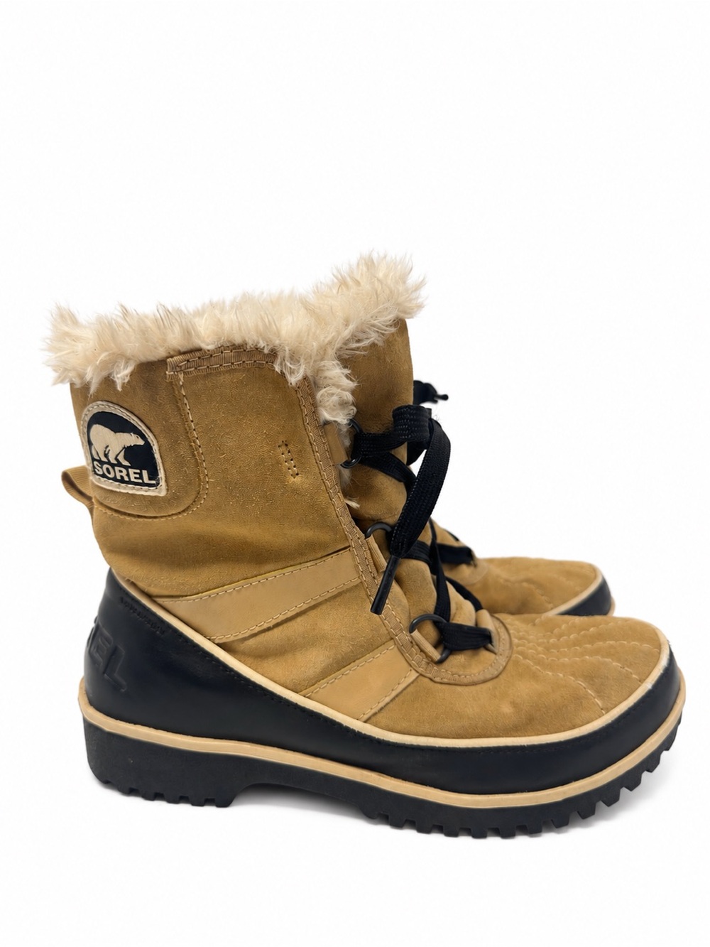 SOREL Women's Lace-Up Winter Boots Size 7 Tivoli II Outdoor Cabin Fall Gorpcore